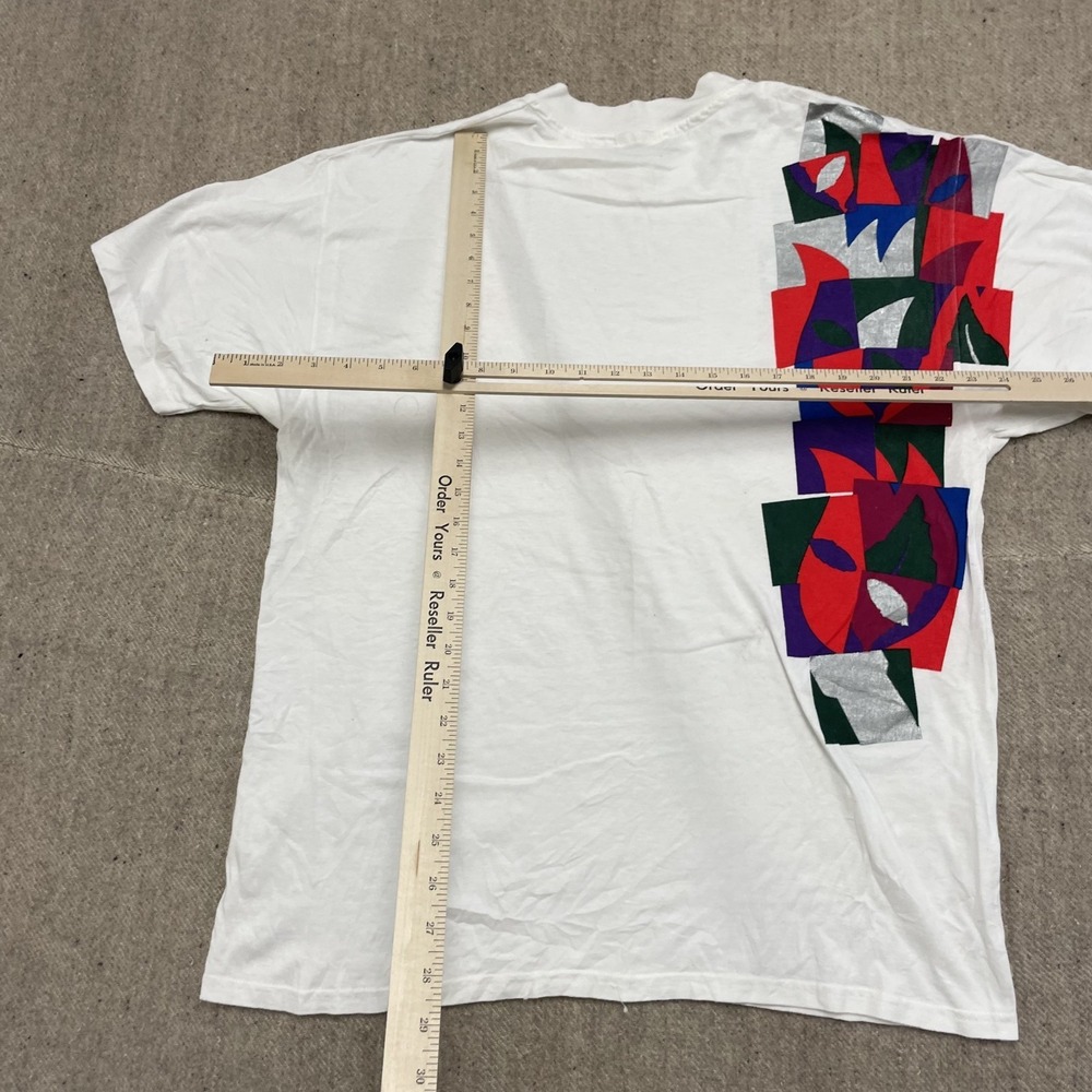 vintage Olympics torch relay shirt mens xl white 1990s - Picture 8 of 11